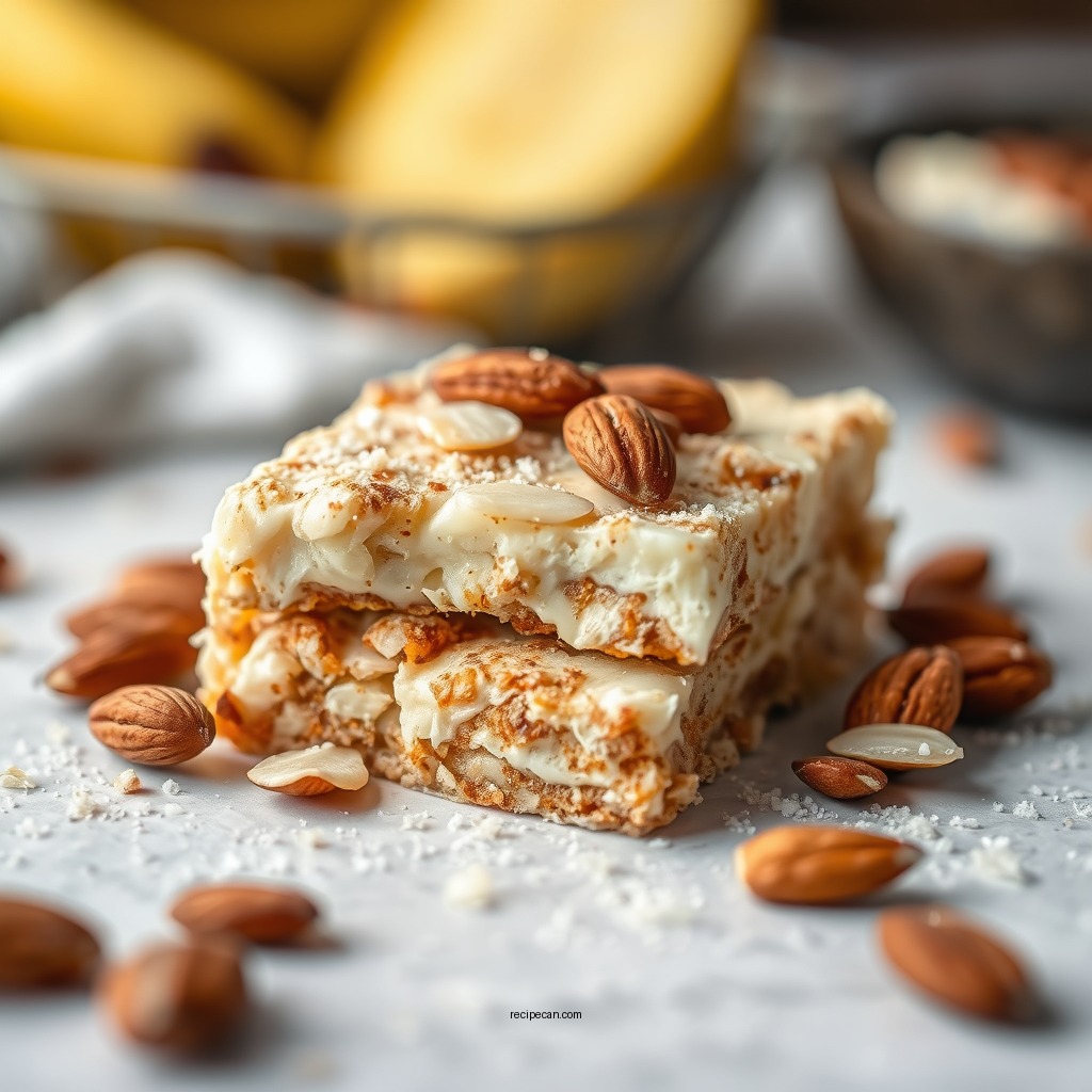 Toasting the Almonds - toasted almond ice cream bar recipe