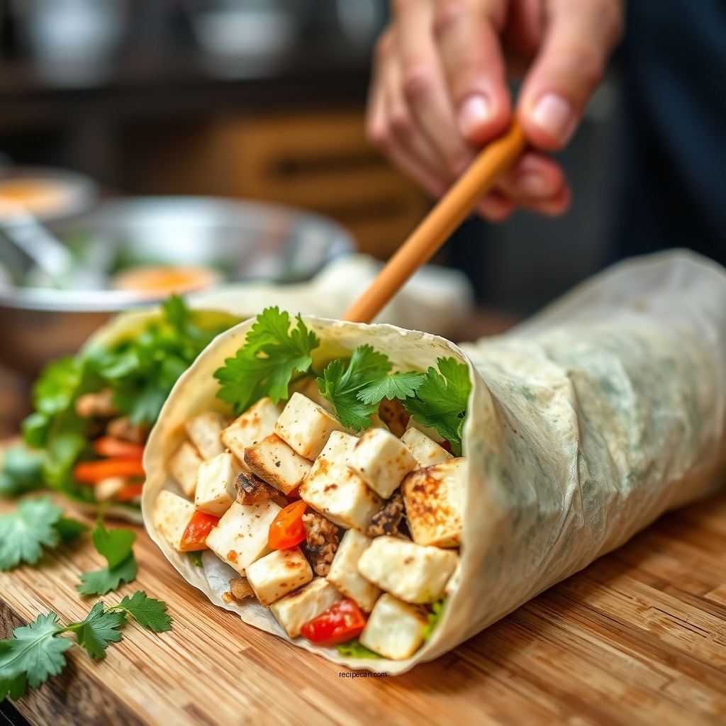 Choosing the Right Tofu - tofu wrap recipe