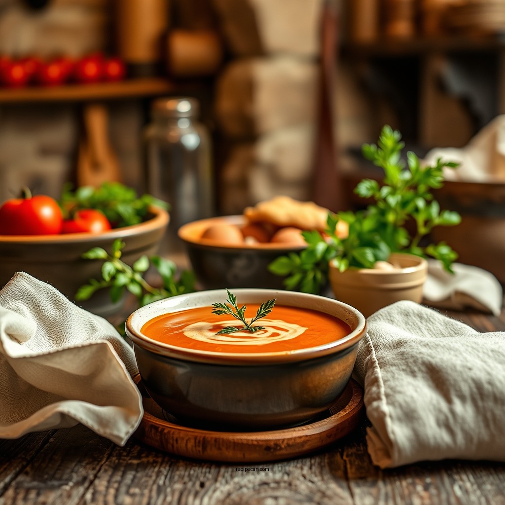 Historical Context of Tomato Bisque - tomato bisque soup recipe medieval times