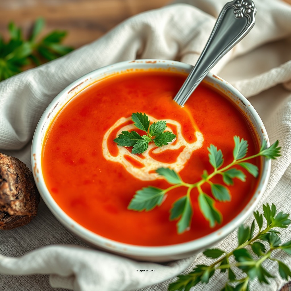 Ingredients for Medieval Tomato Bisque - tomato bisque soup recipe medieval times