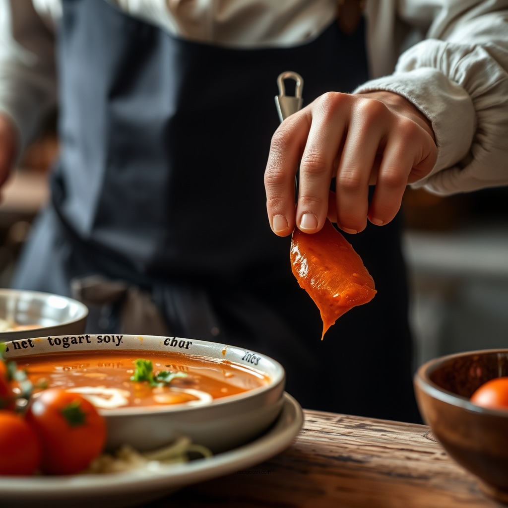Preparation Steps - tomato bisque soup recipe medieval times