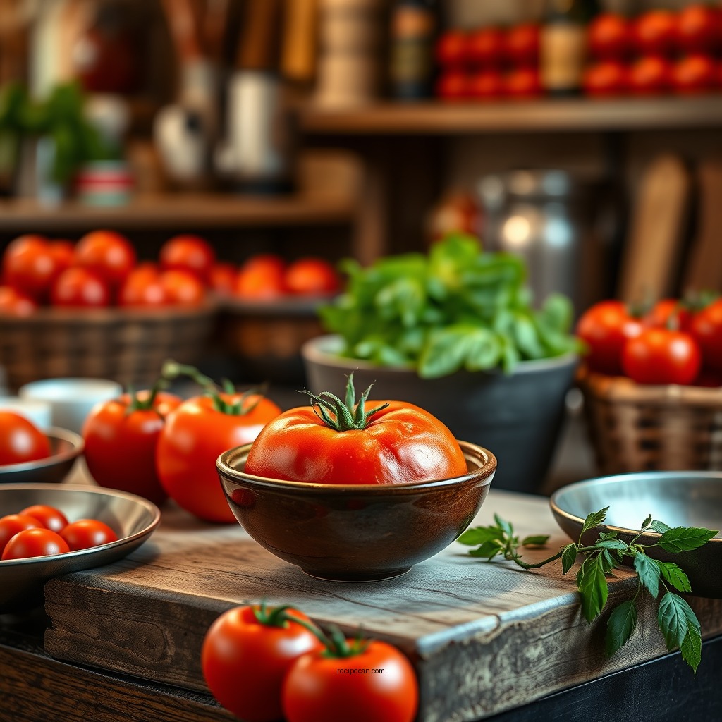 Choosing the Right Tomatoes - tomato pasta sauce recipe