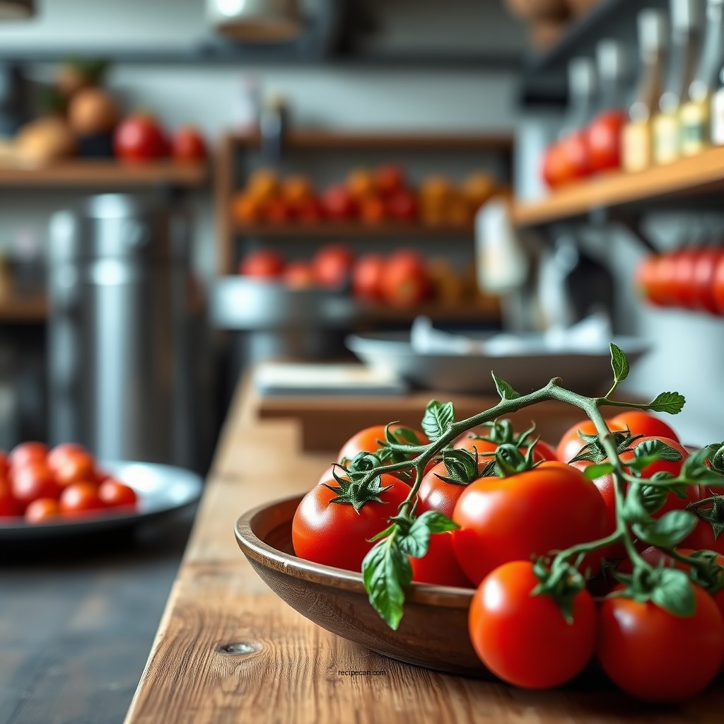 Choosing the Right Tomatoes - tomato tart recipe