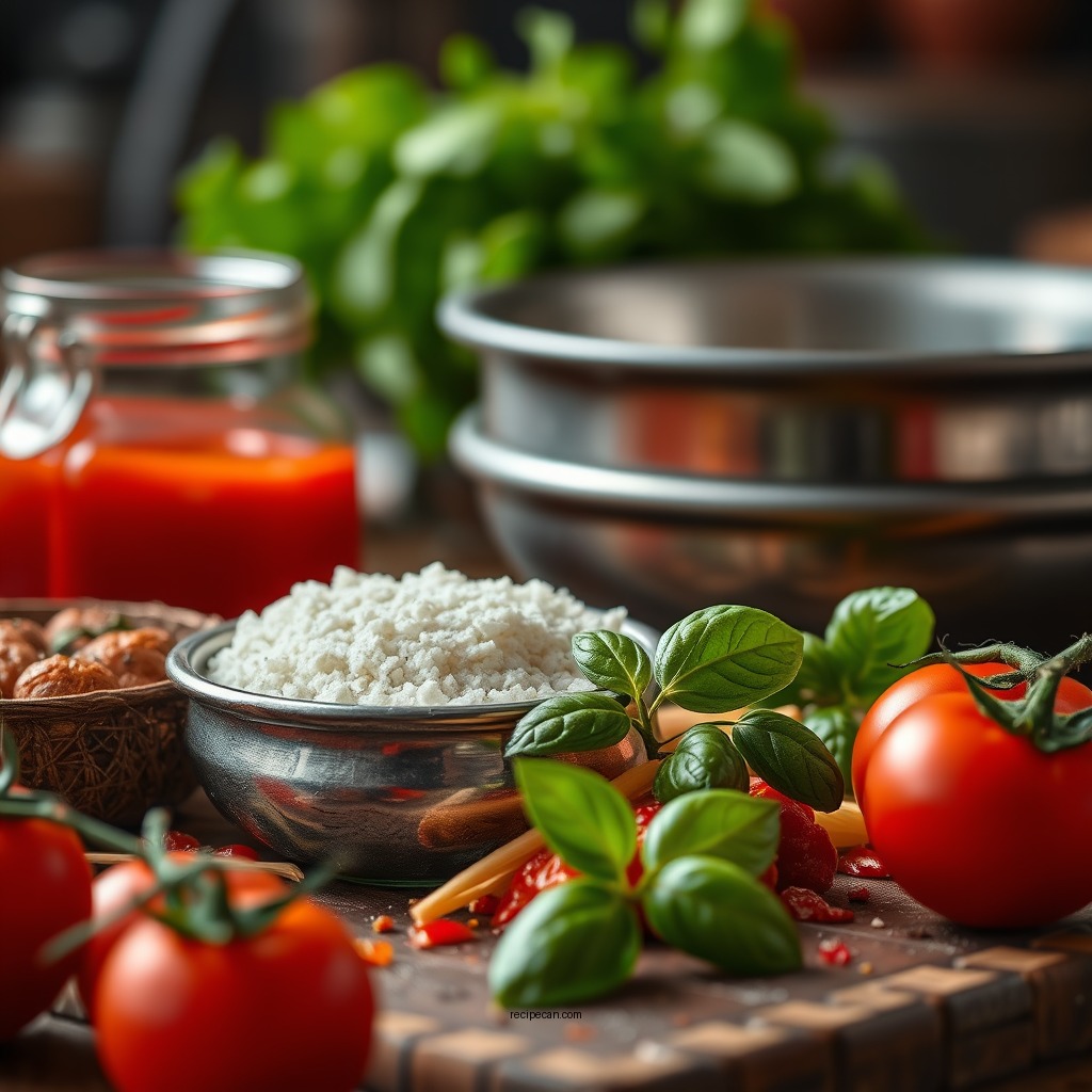 Essential Ingredients for Tomato Sauce - tomatoe sauce recipe