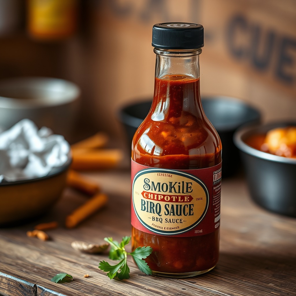 Smoky Chipotle BBQ Sauce - top 10 bbq sauce recipe