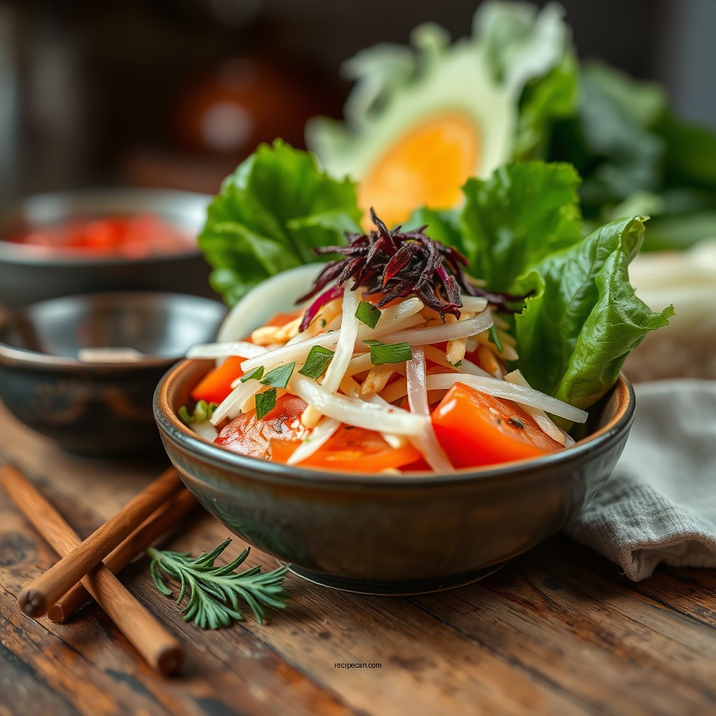 Essential Ingredients for Topopo Salad - topopo salad recipe