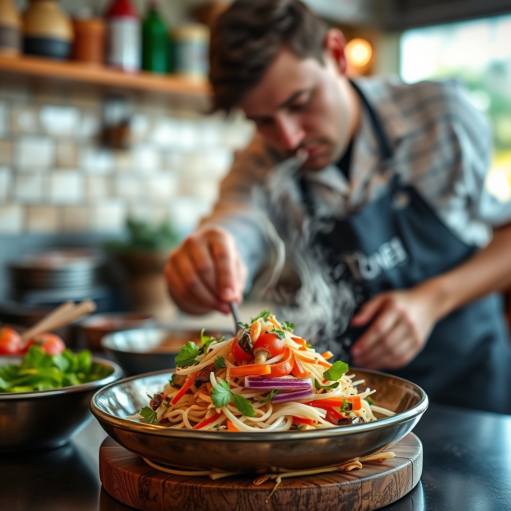 Step-by-Step Preparation - topopo salad recipe