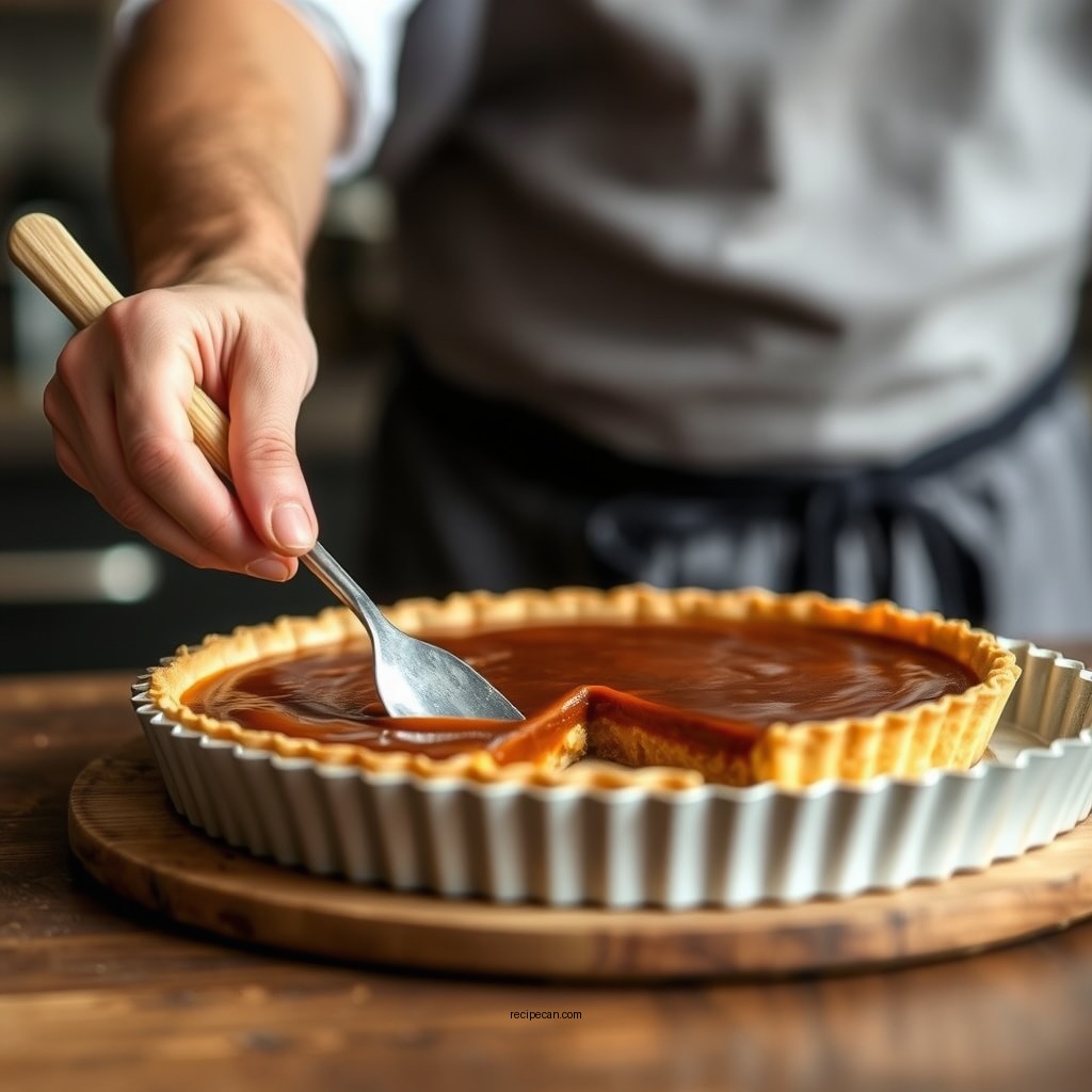 Step-by-Step Instructions - treacle tart recipe