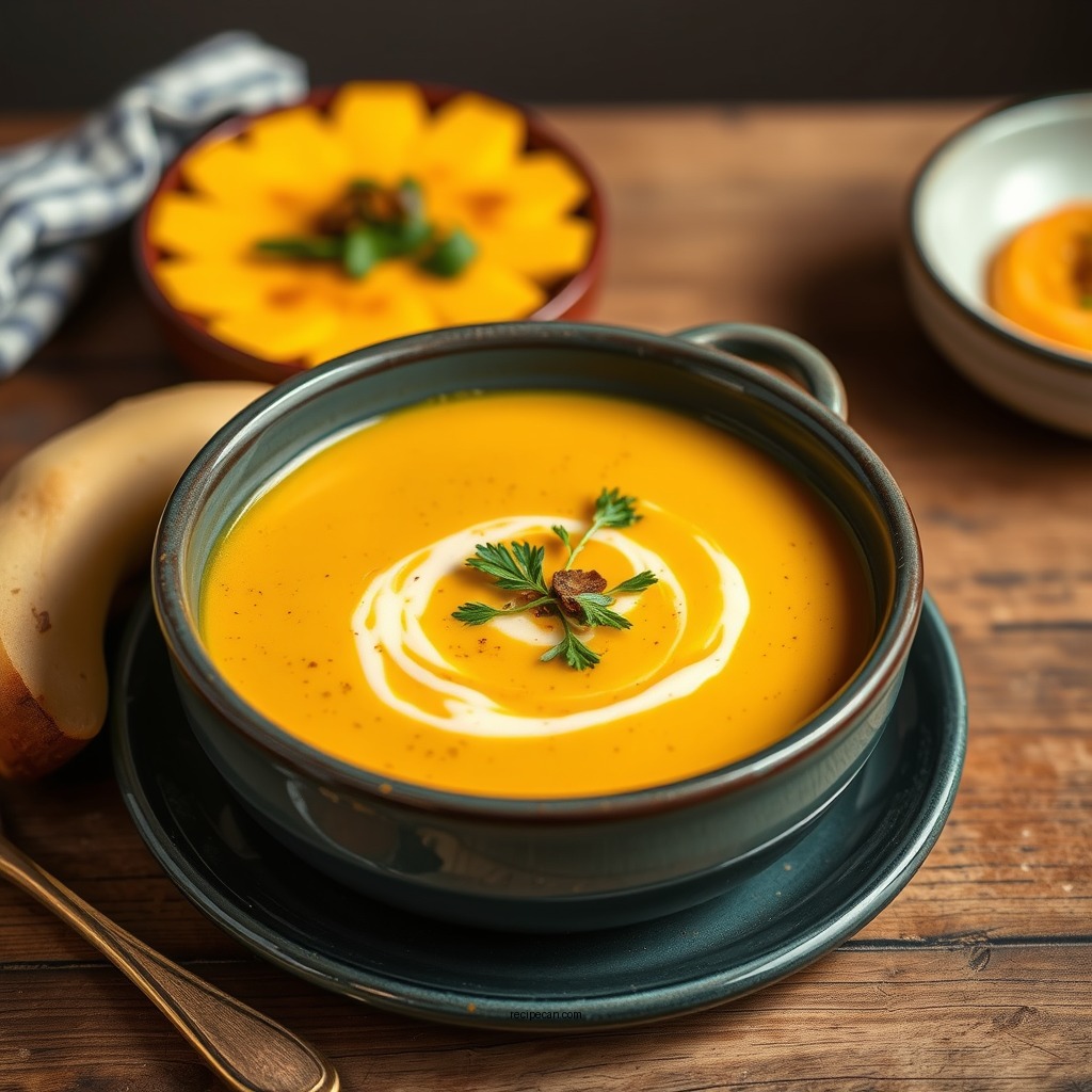 Tromboncino Squash Soup - tromboncino squash recipes