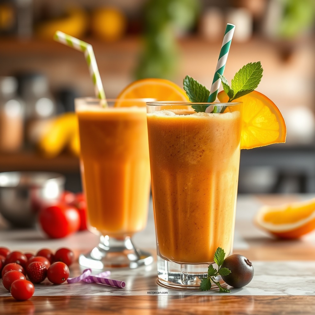 Ingredients You'll Need - tropical smoothie bahama mama recipe
