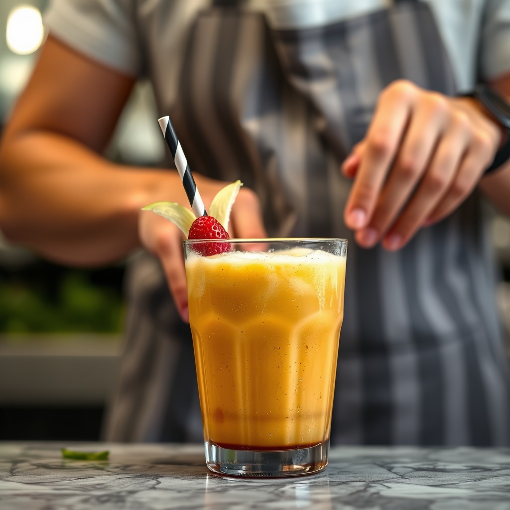 Preparation Steps - tropical smoothie bahama mama recipe