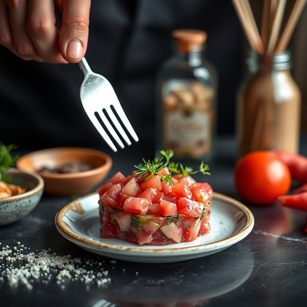 The Essential Ingredients for Tuna Tartare - tuna tartar recipe