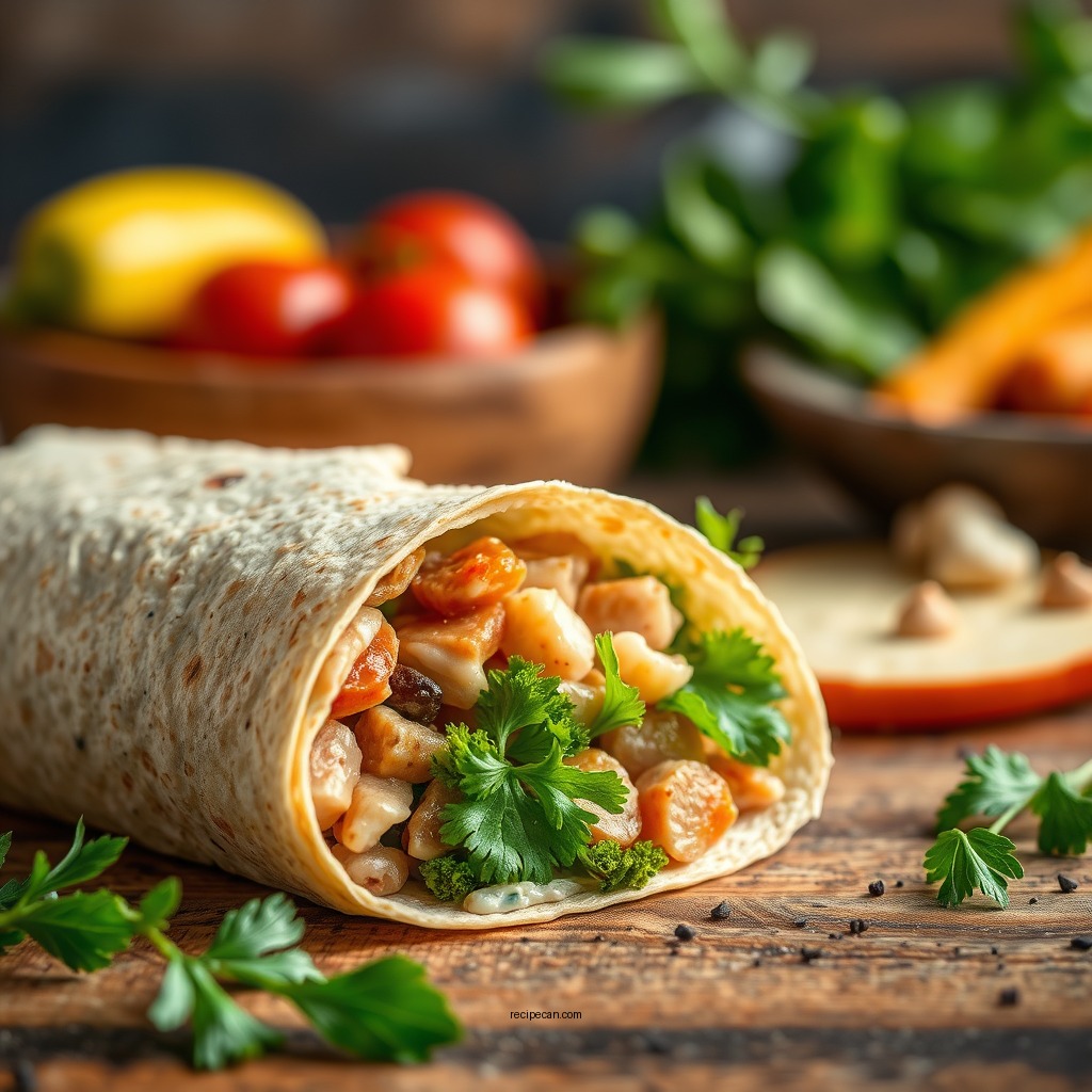Choosing the Right Ingredients - turkey wrap recipe