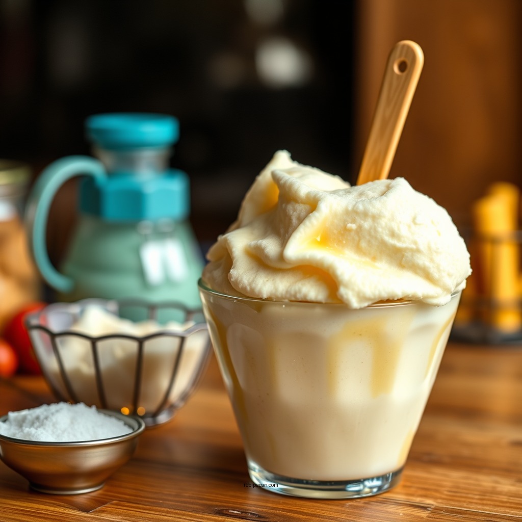 Ingredients You Will Need - vanilla frozen custard recipe
