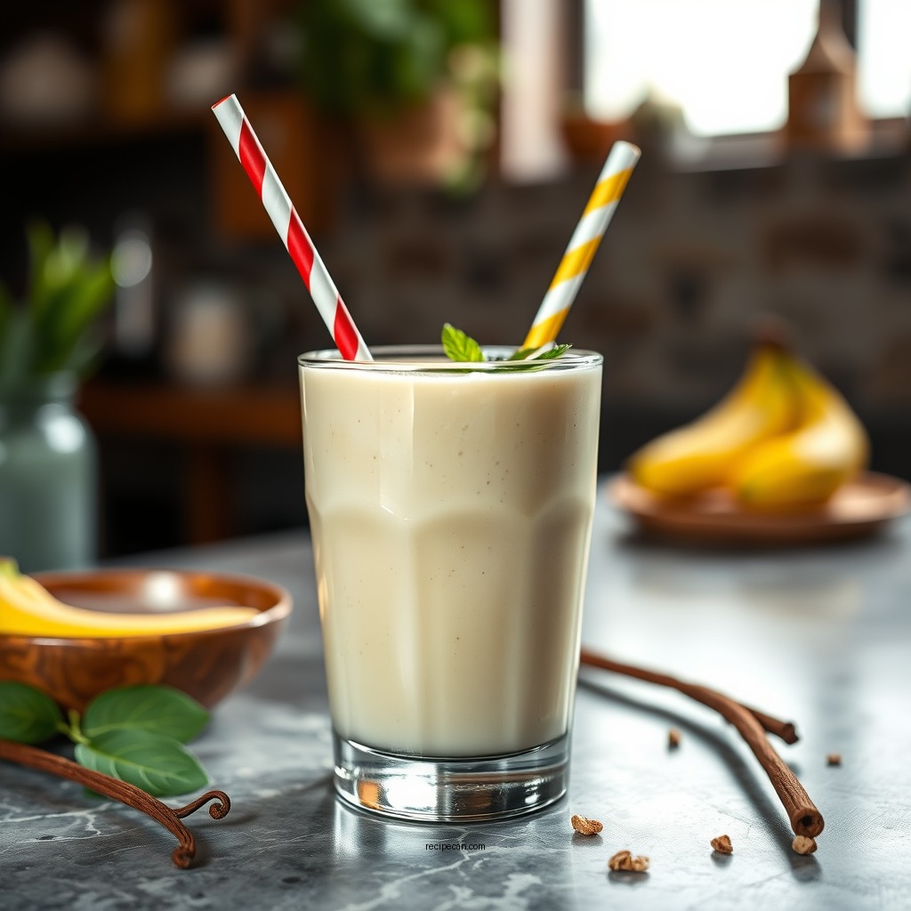 Tropical Vanilla Protein Smoothie - vanilla protein powder smoothie recipes