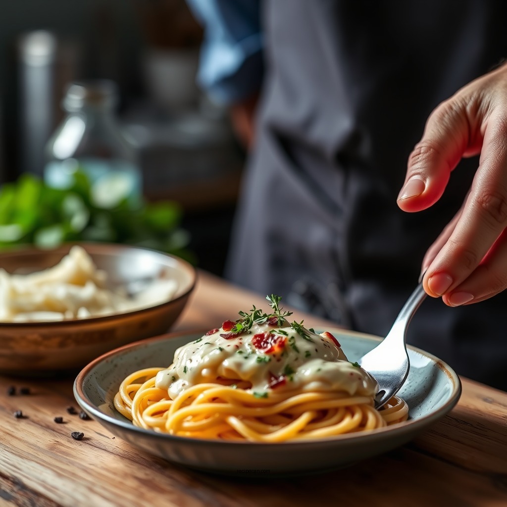 Cooking Instructions - vegan alfredo sauce recipe