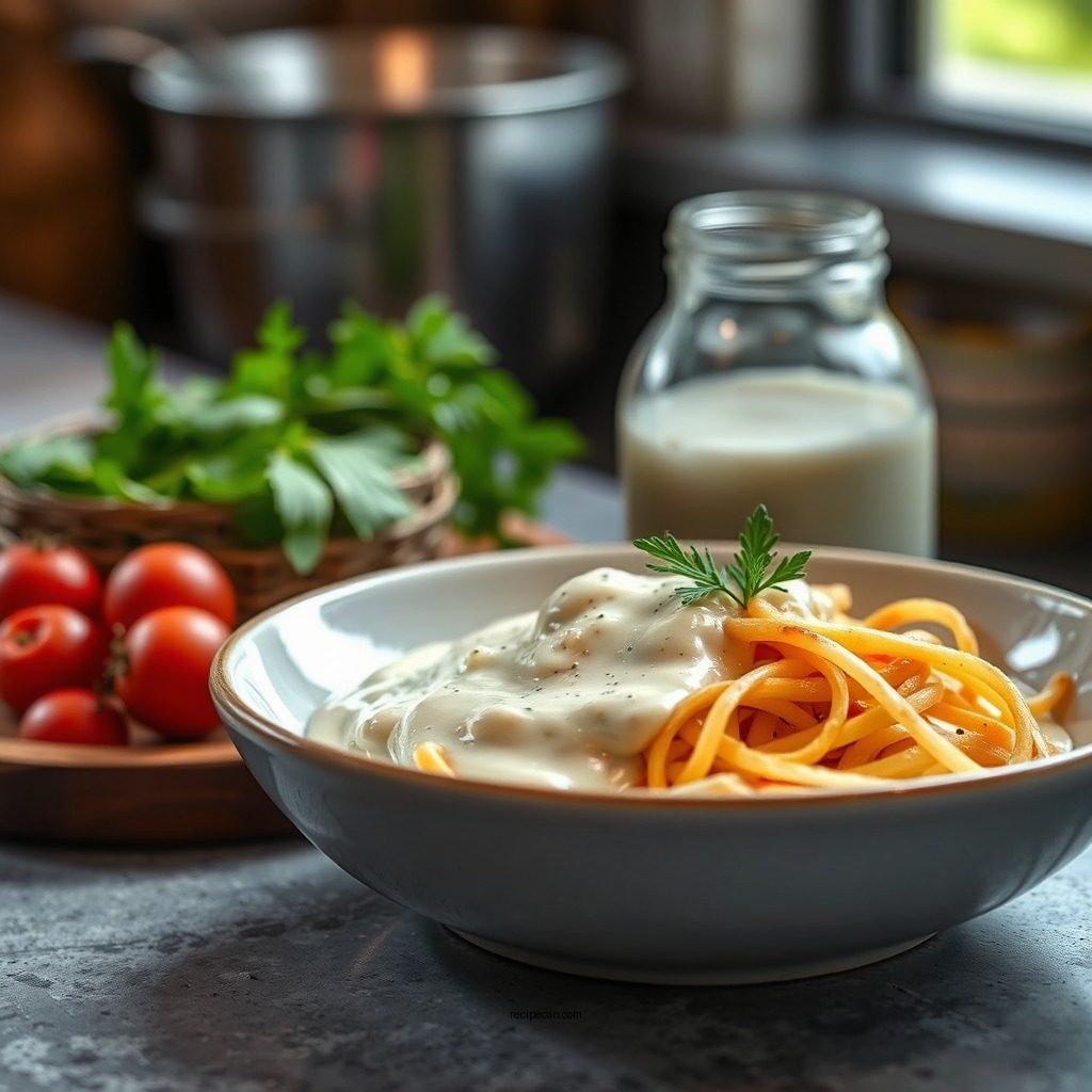 Ingredients You'll Need - vegan alfredo sauce recipe