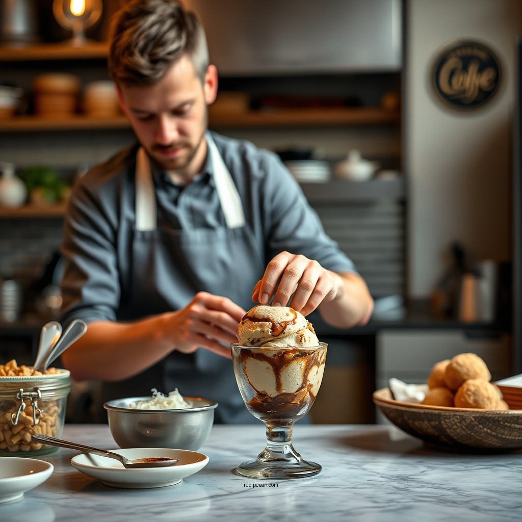 Preparation Steps - vegan coffee ice cream recipe