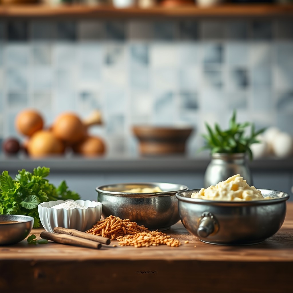 Ingredients You'll Need - vegan custard recipe