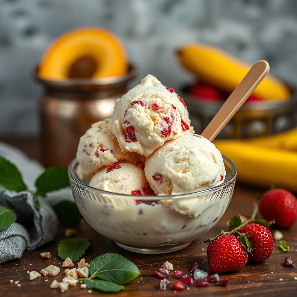 Adding Flavor and Mix-Ins - vegan ice cream recipe no machine