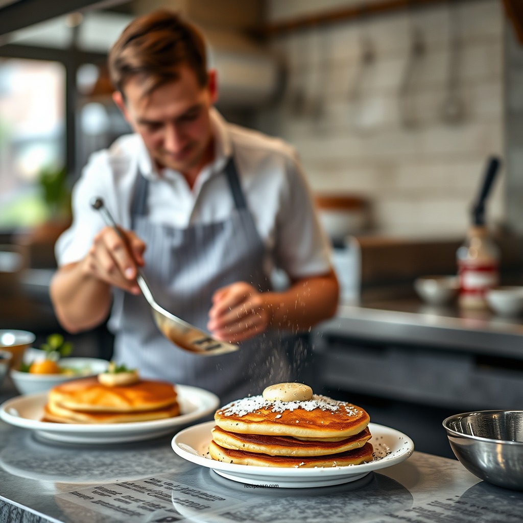 Preparation Steps - vegan pancakes recipe