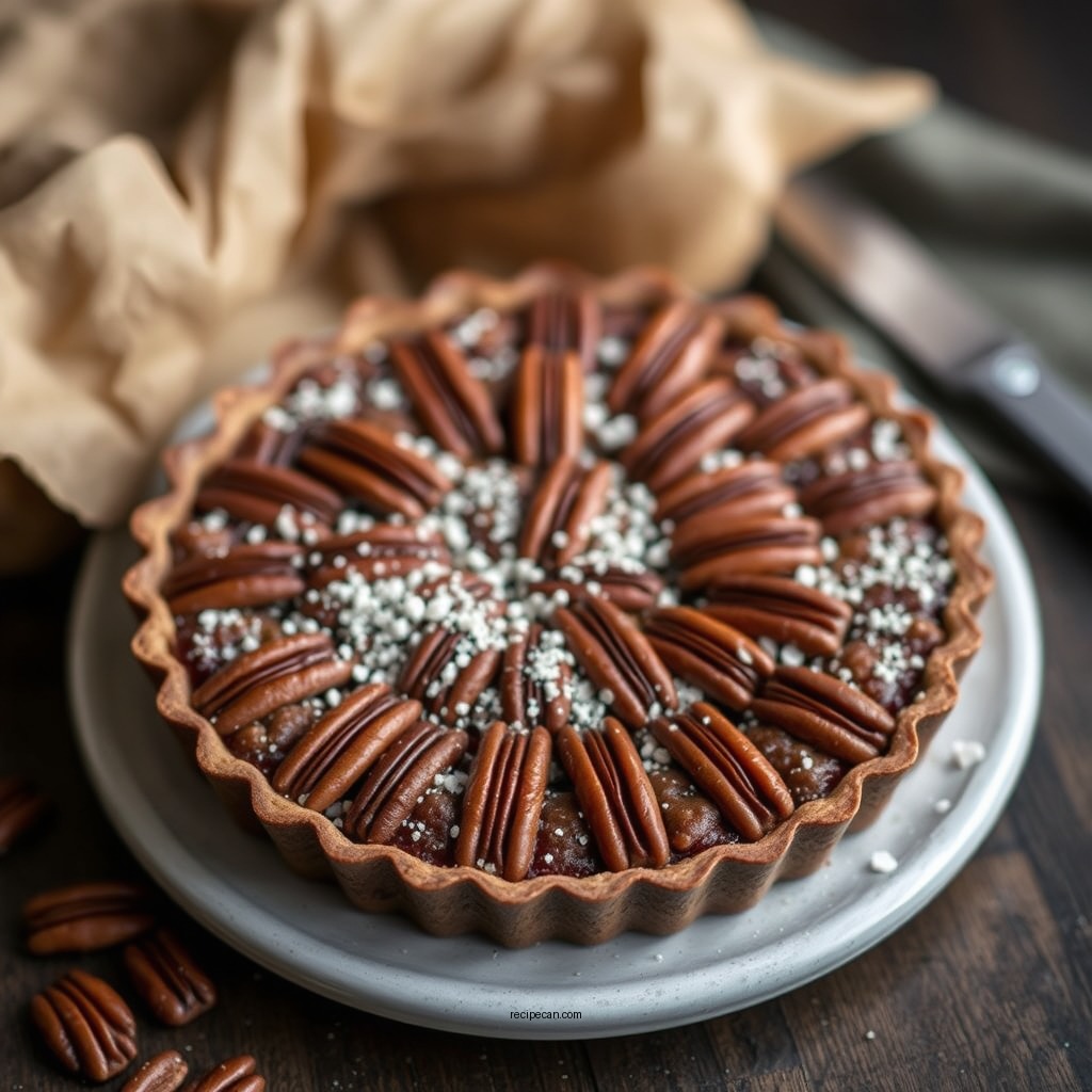 Ingredients for Your Vegan Pecan Tart - vegan pecan tart recipe