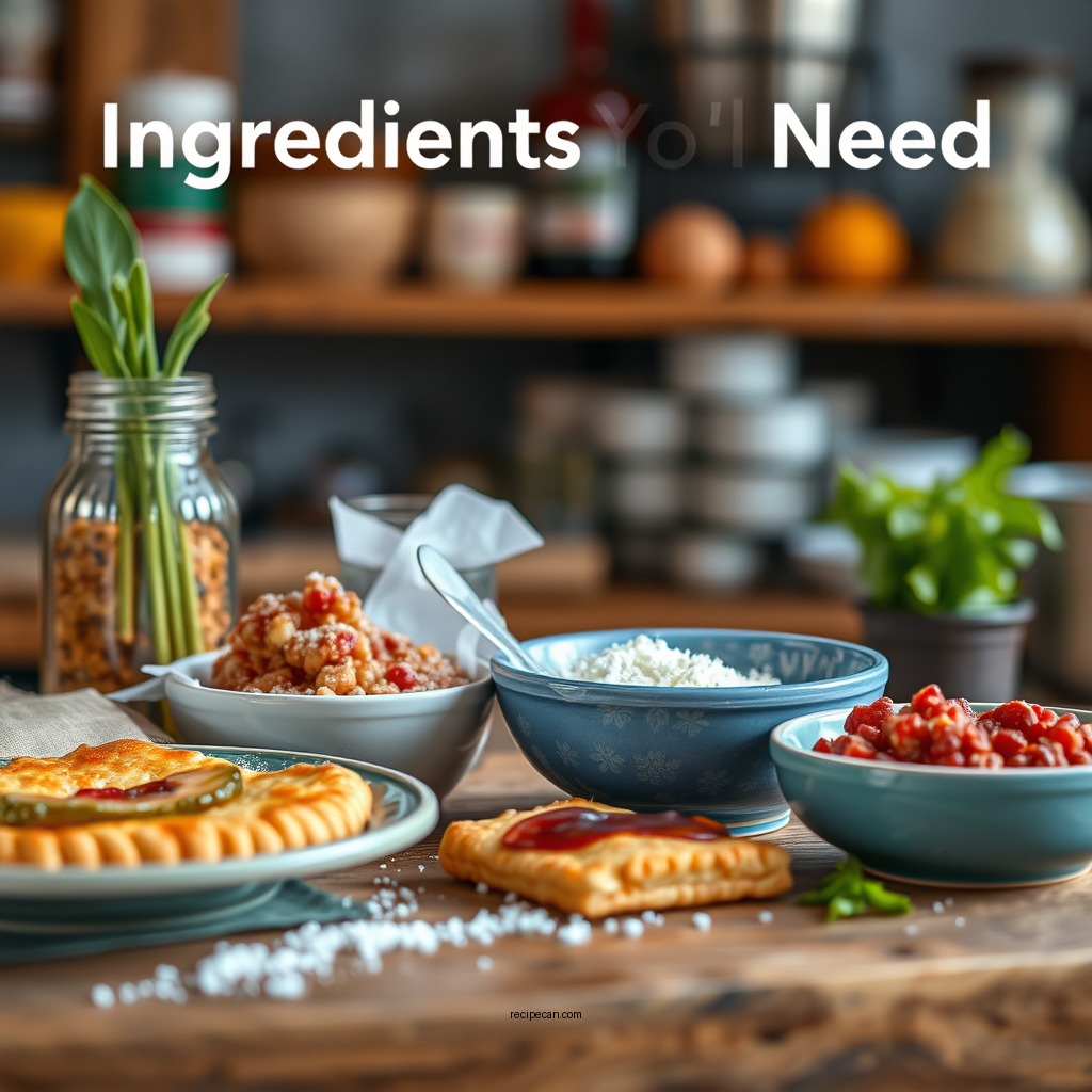 Ingredients You'll Need - vegan pop tart recipe