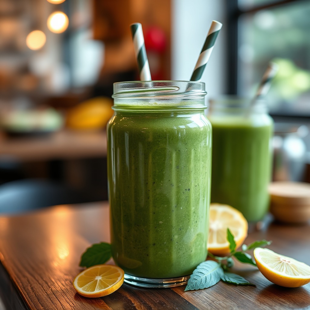 Refreshing Green Smoothies - vegan smoothie recipes