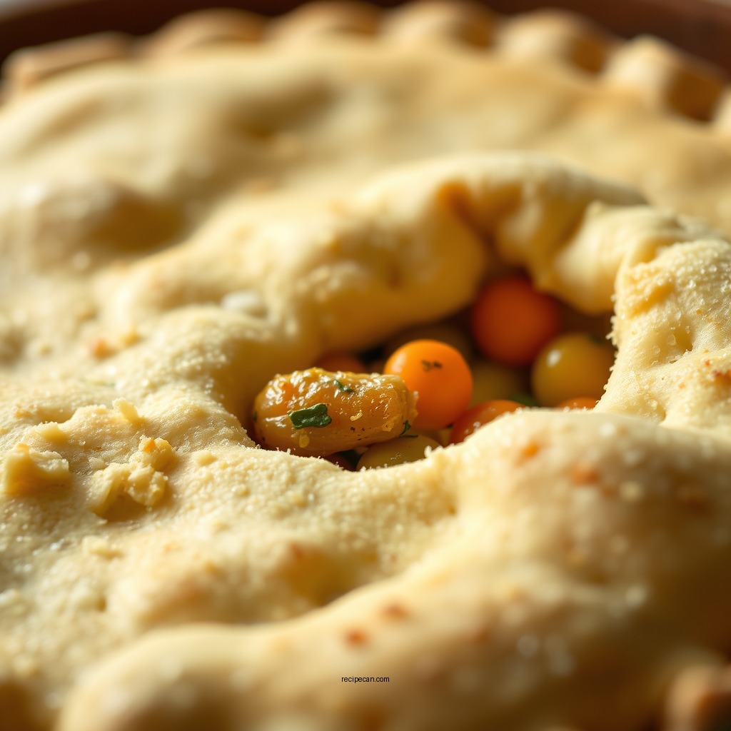 Making the Crust - vegetable pot pie recipe