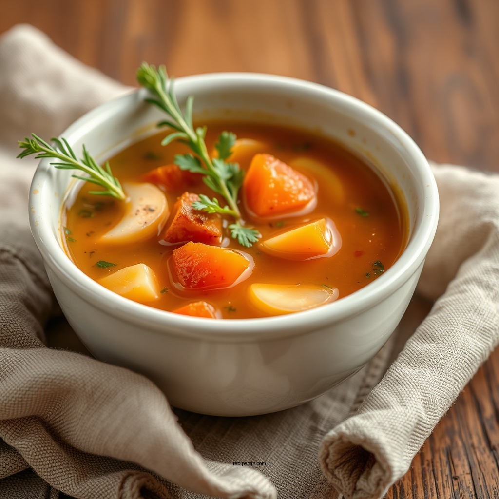 Essential Ingredients - vegetable soup recipe no tomato