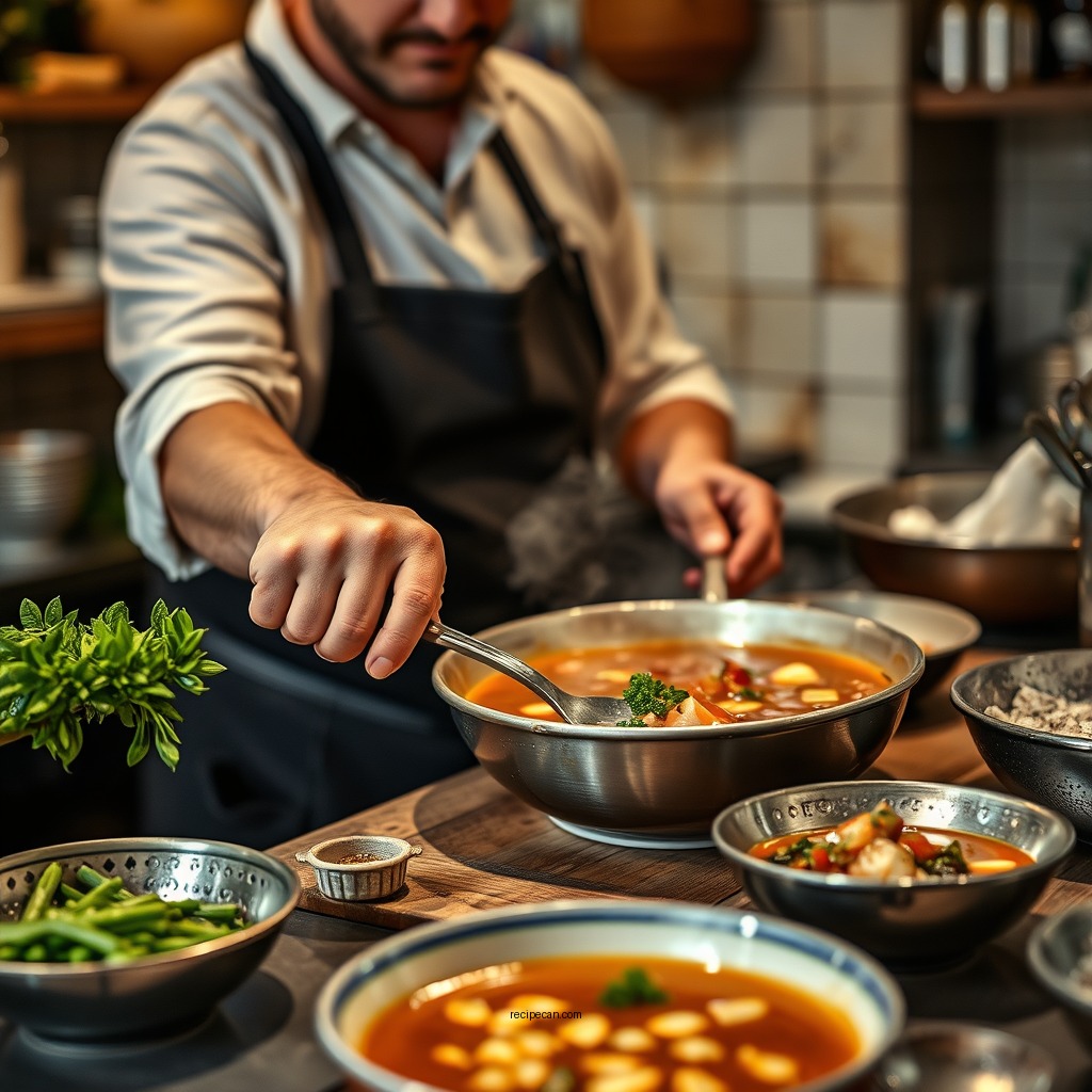 Preparation Steps - vegetable venison soup recipe
