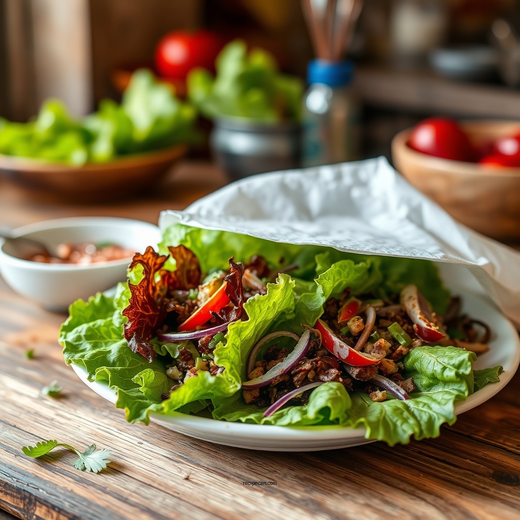 Choosing the Right Lettuce - vegetarian lettuce wraps recipe