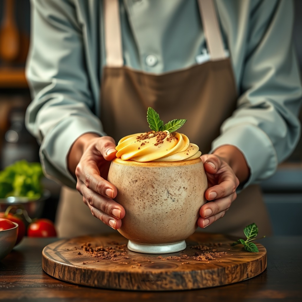 Step-by-Step Instructions - vegetarian mousse recipe