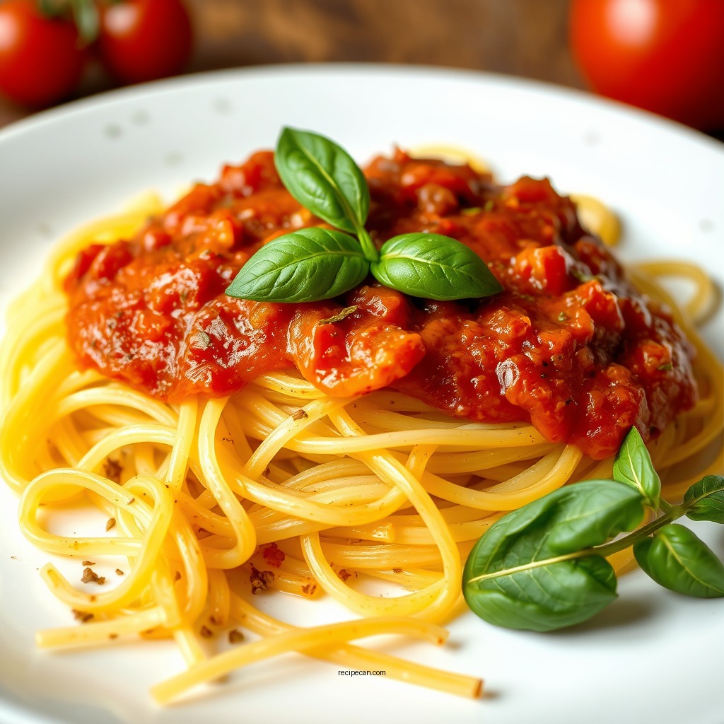 Classic Marinara Spaghetti Squash - vegetarian spaghetti squash recipes