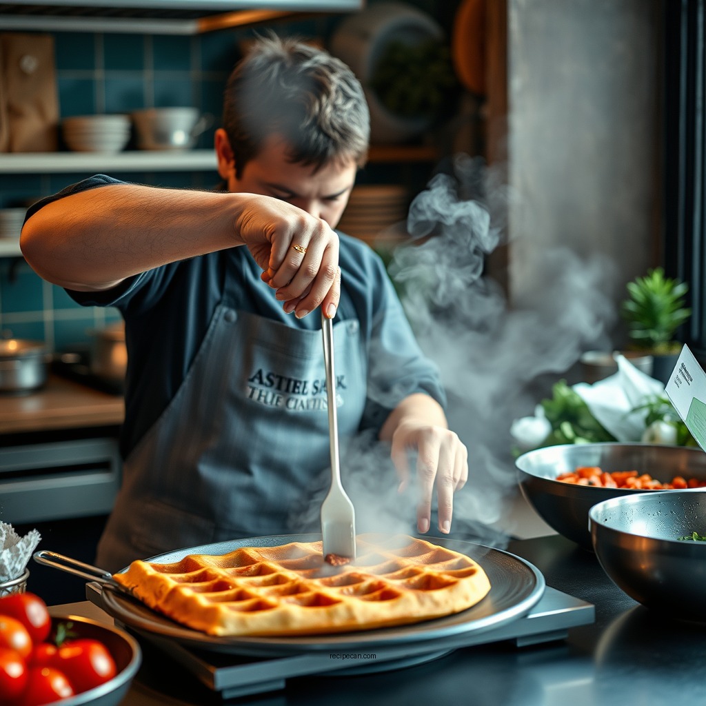 Step-by-Step Preparation Instructions - vegetarian waffle recipe
