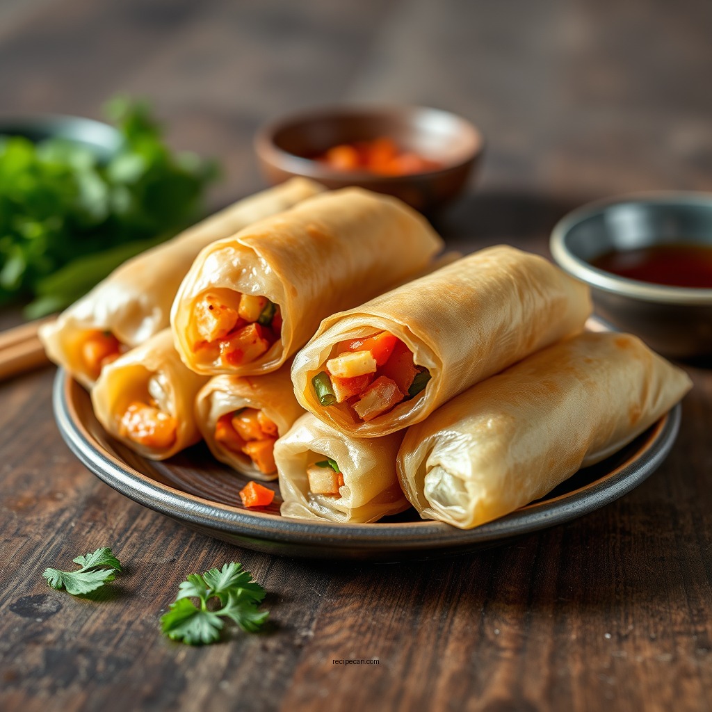Ingredients You'll Need - veggie egg roll recipe