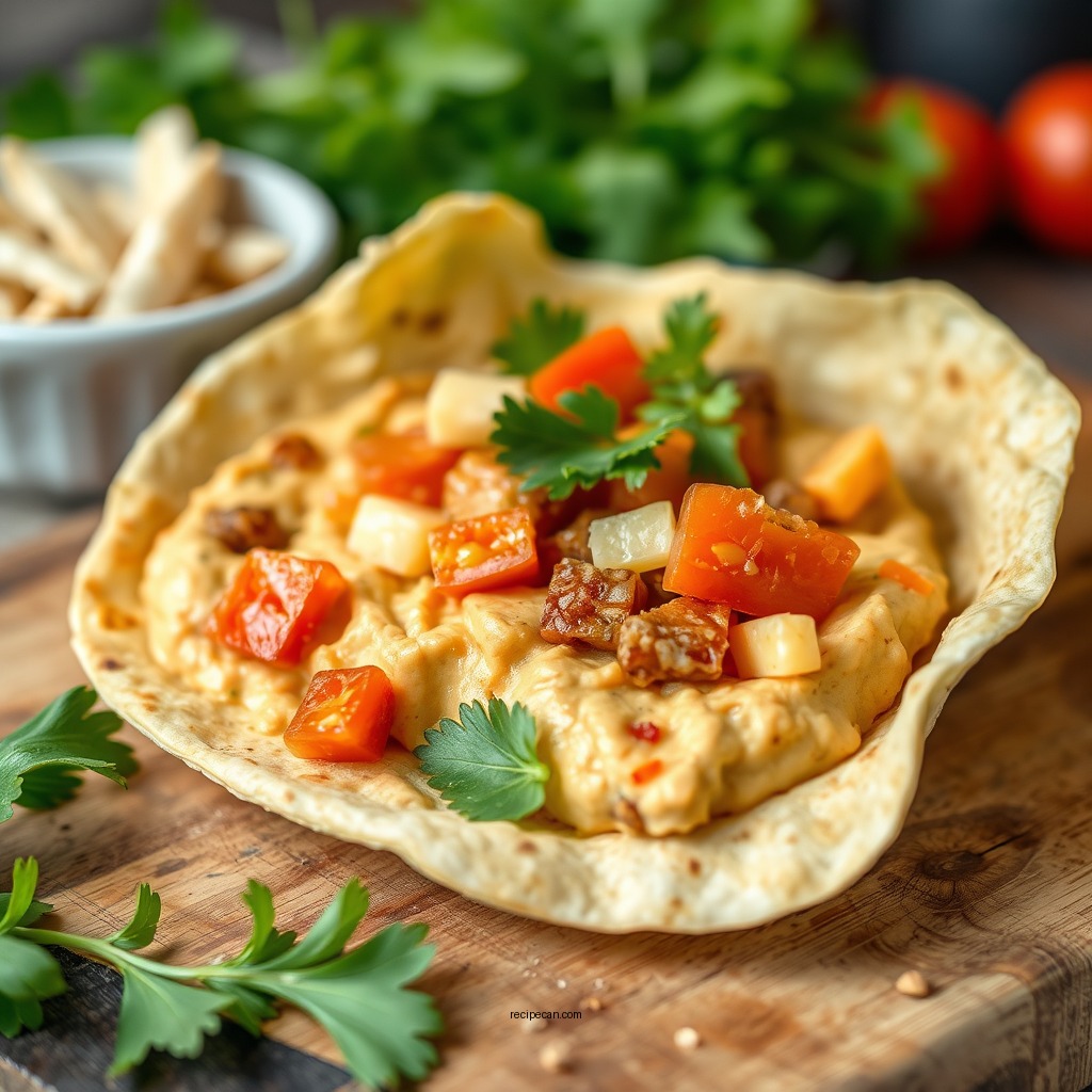 Ingredients You'll Need - veggie hummus wrap recipe