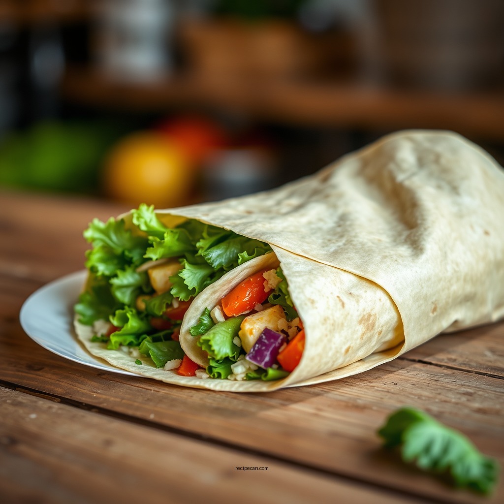 Choosing Your Wrap - veggie wraps recipe