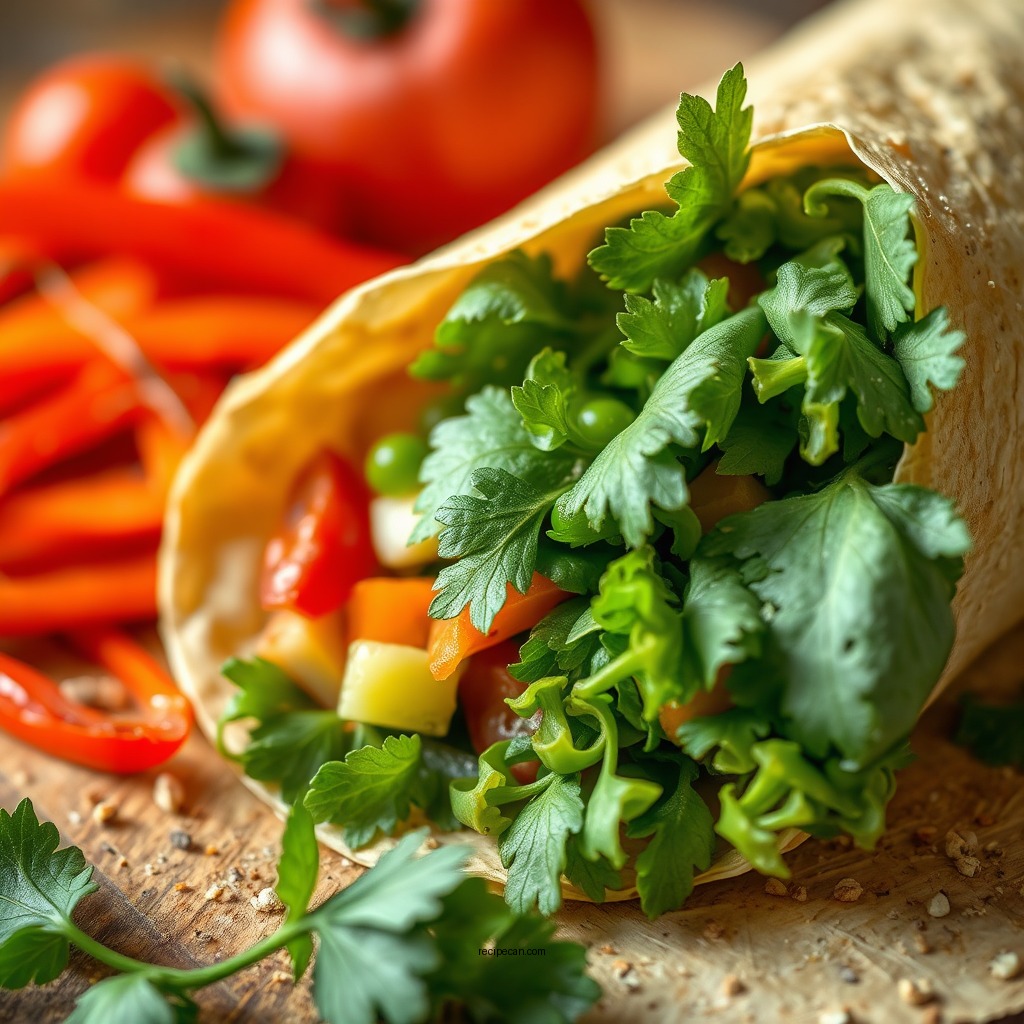 Essential Ingredients - veggie wraps recipe