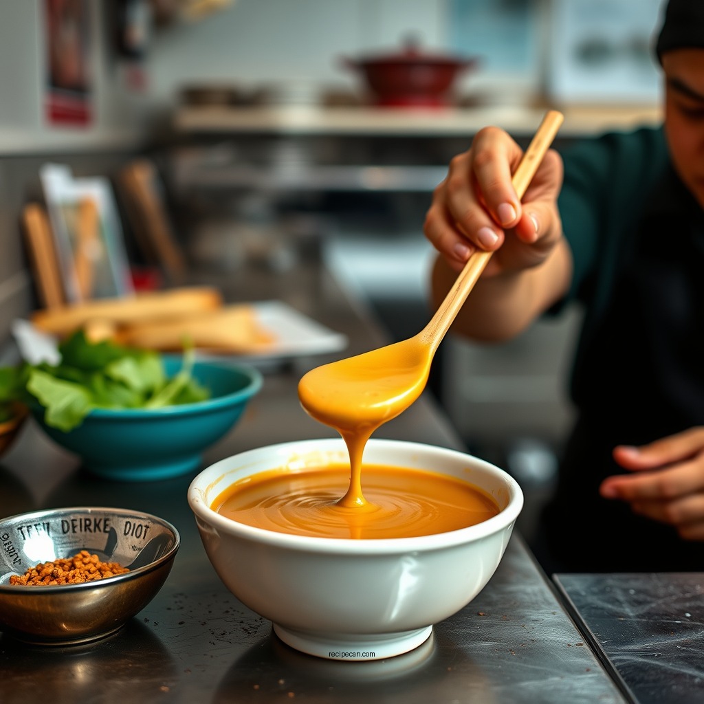 Step-by-Step Preparation - vietnamese peanut sauce recipe
