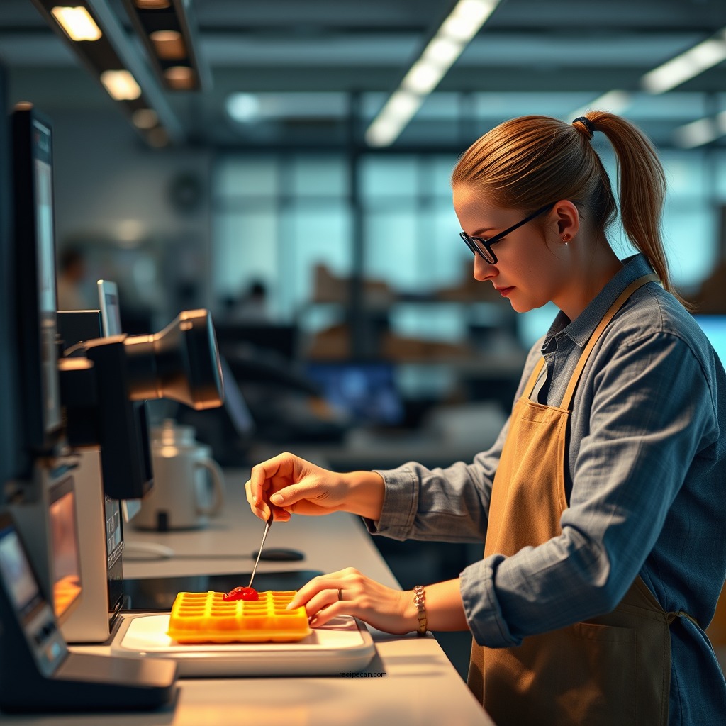 Step-by-Step Instructions - waffle dairy free recipe