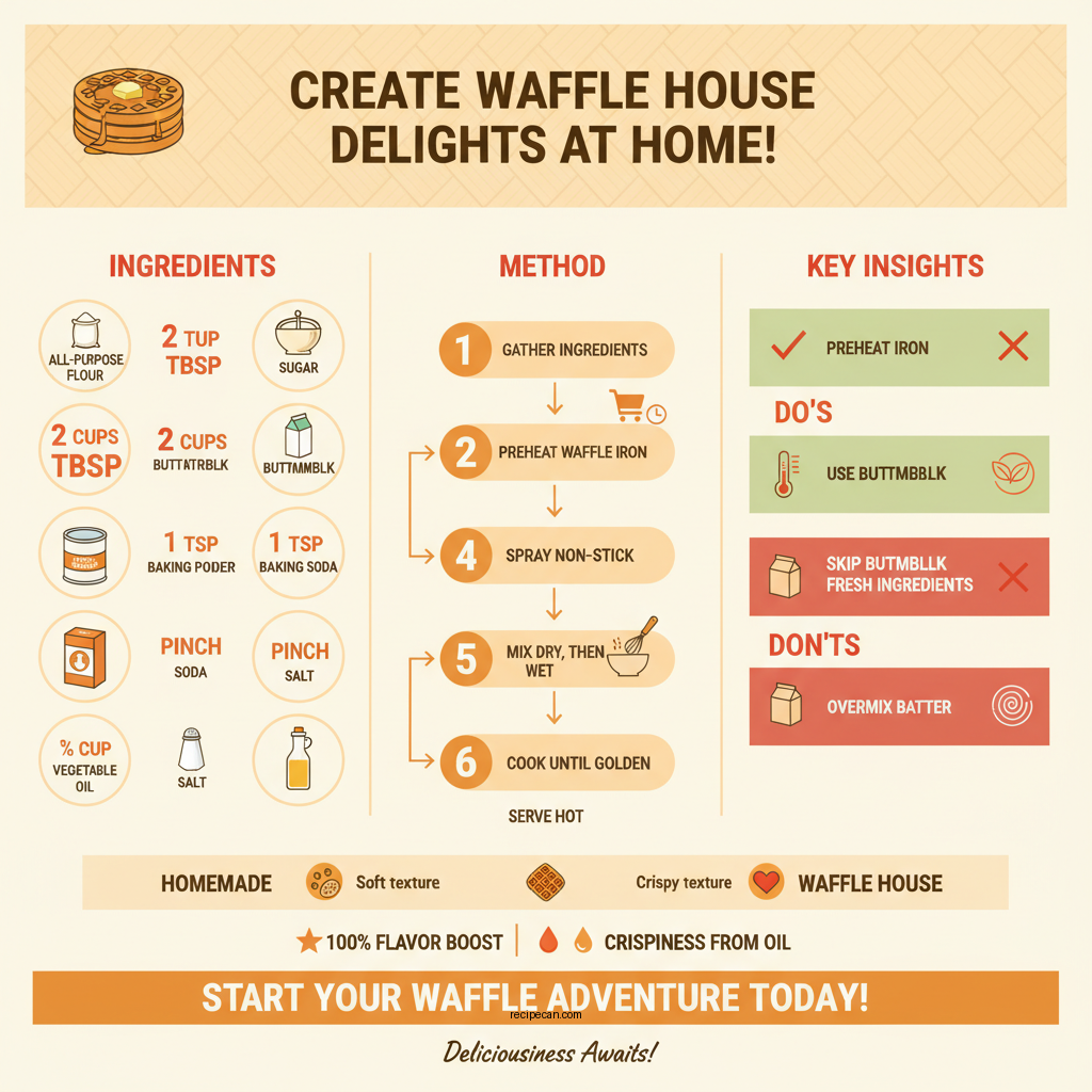 waffle house copycat recipe - Data Infographic and Statistics