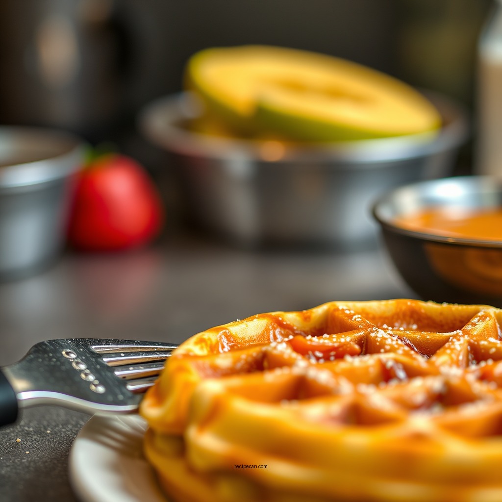 Cooking the Waffles - waffle house waffle recipe copycat