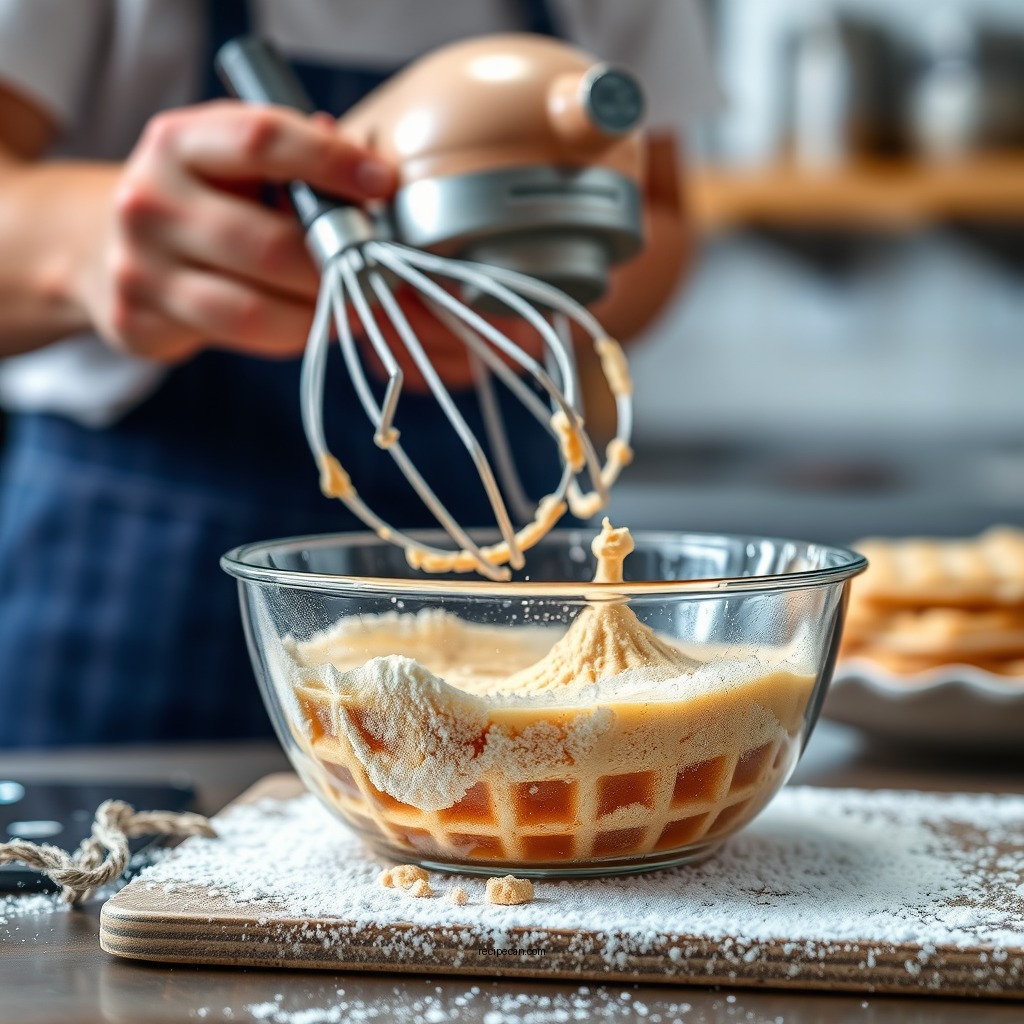 Mixing Techniques for Best Results - waffle mixture recipe