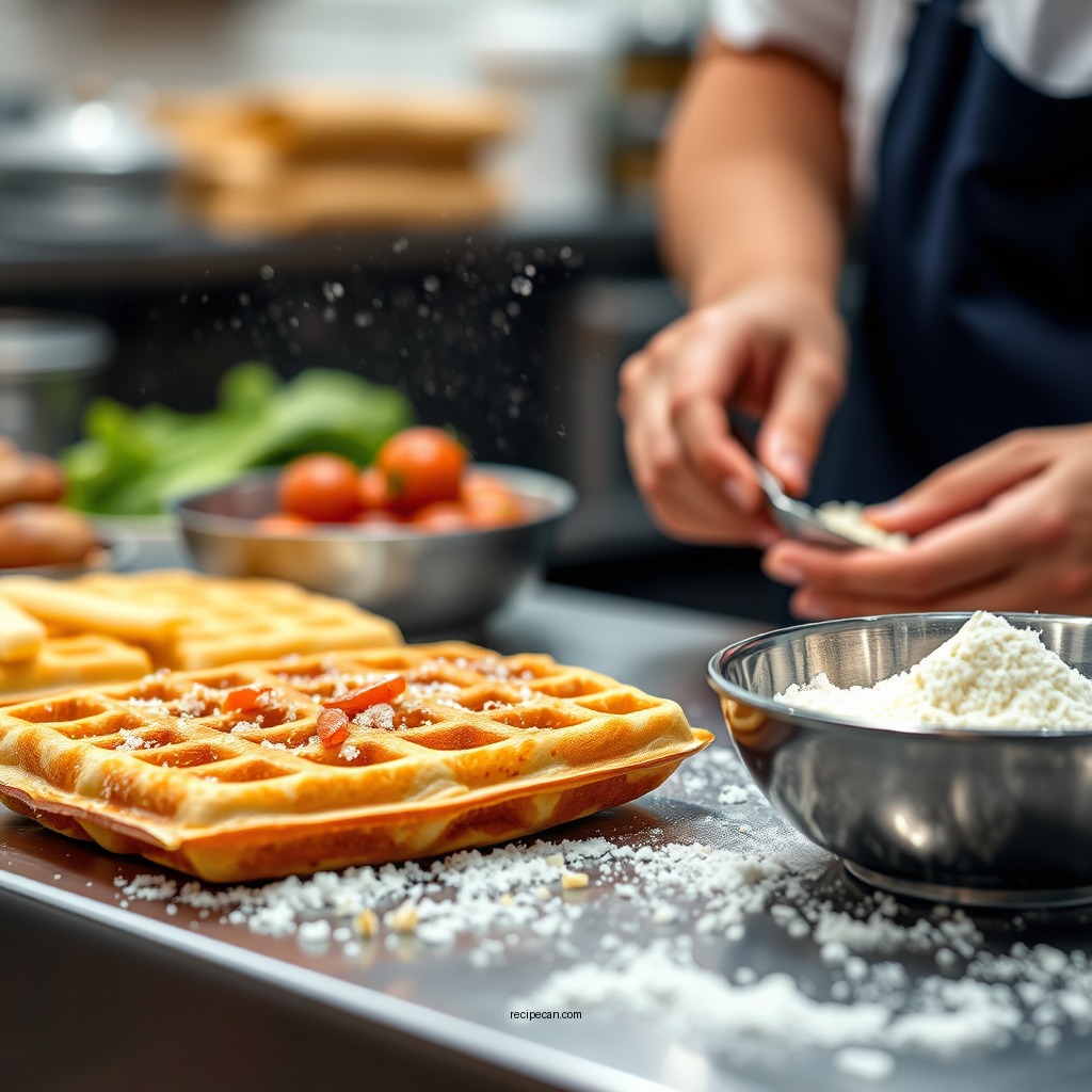 Wet Ingredients to Include - waffle mixture recipe