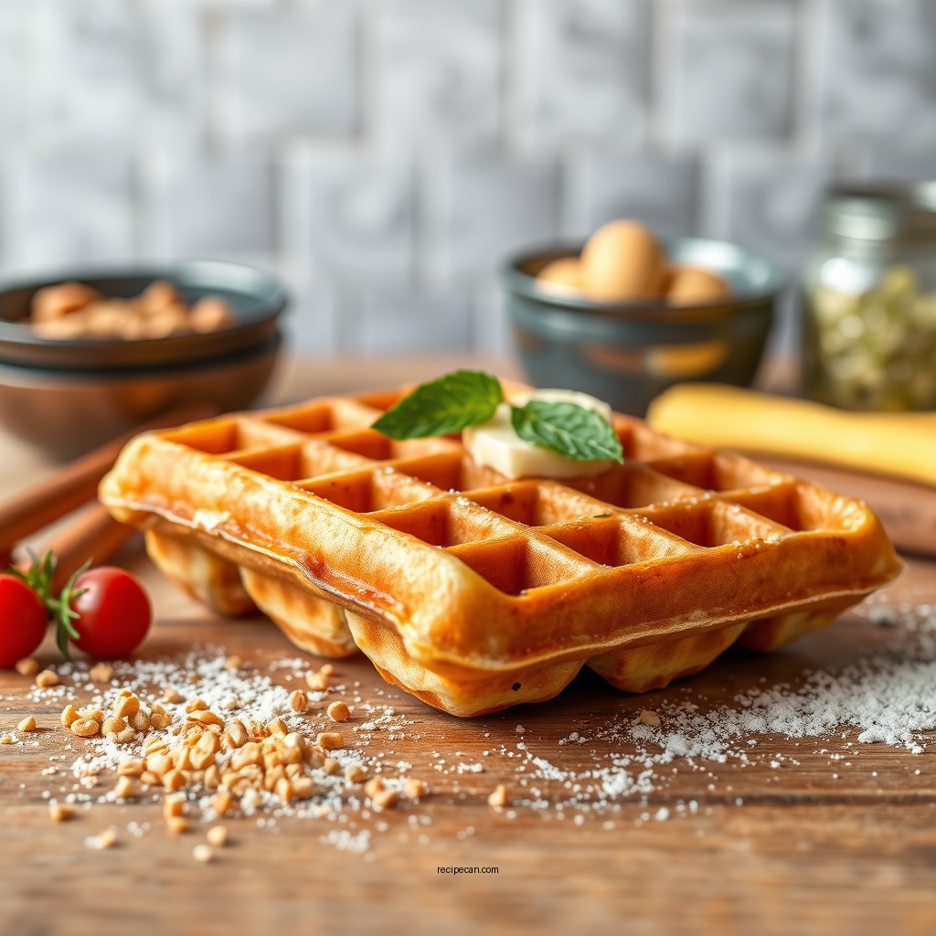 Ingredients You’ll Need - waffle recipe belgian crispy