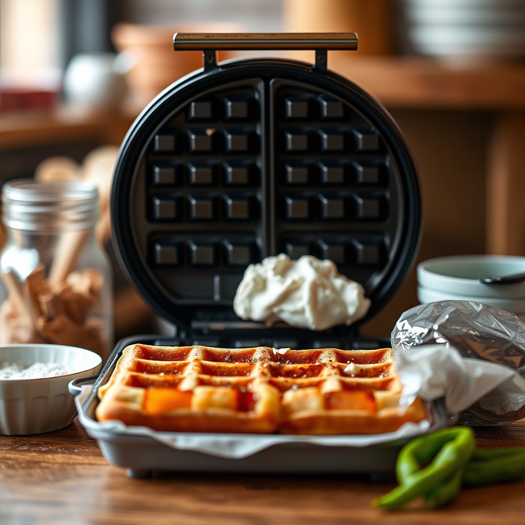 Essential Ingredients - waffle recipe for two waffles