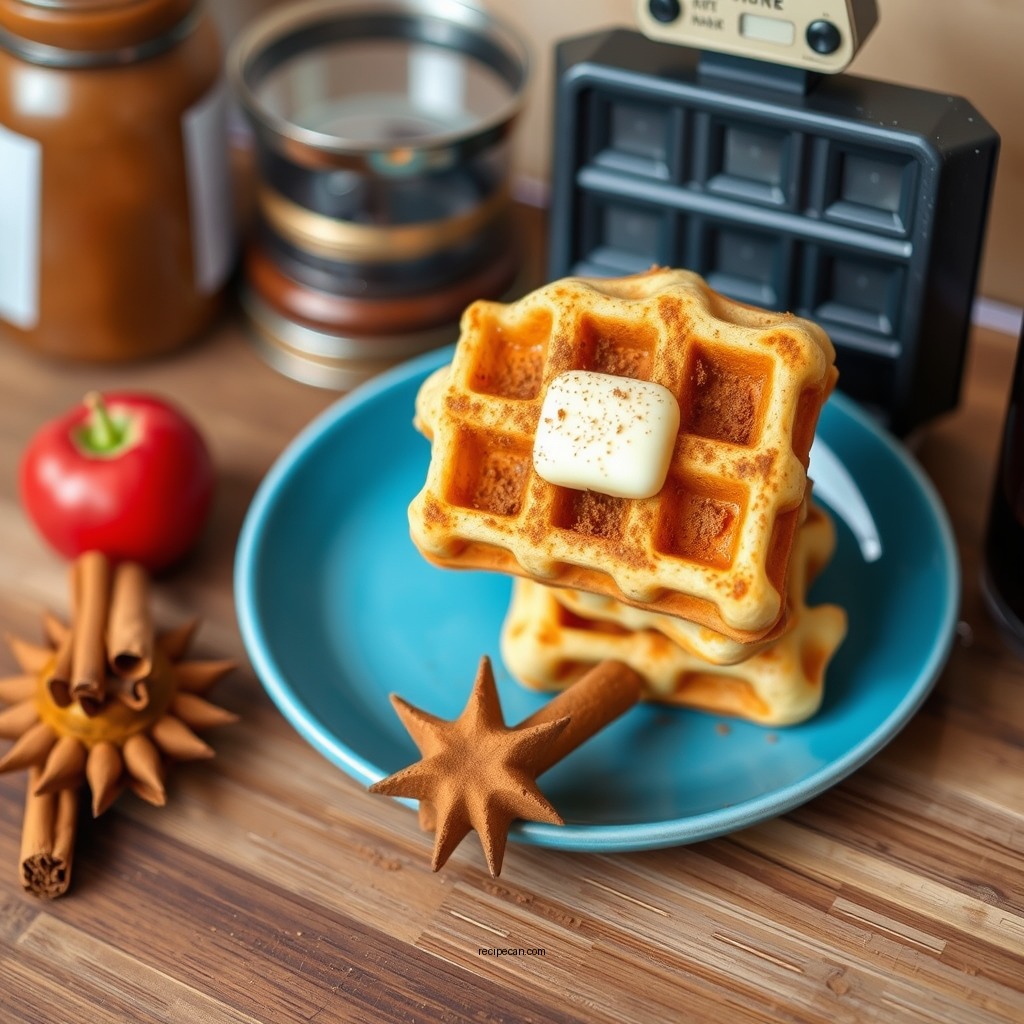 Ingredients You'll Need - waffle recipe with cinnamon