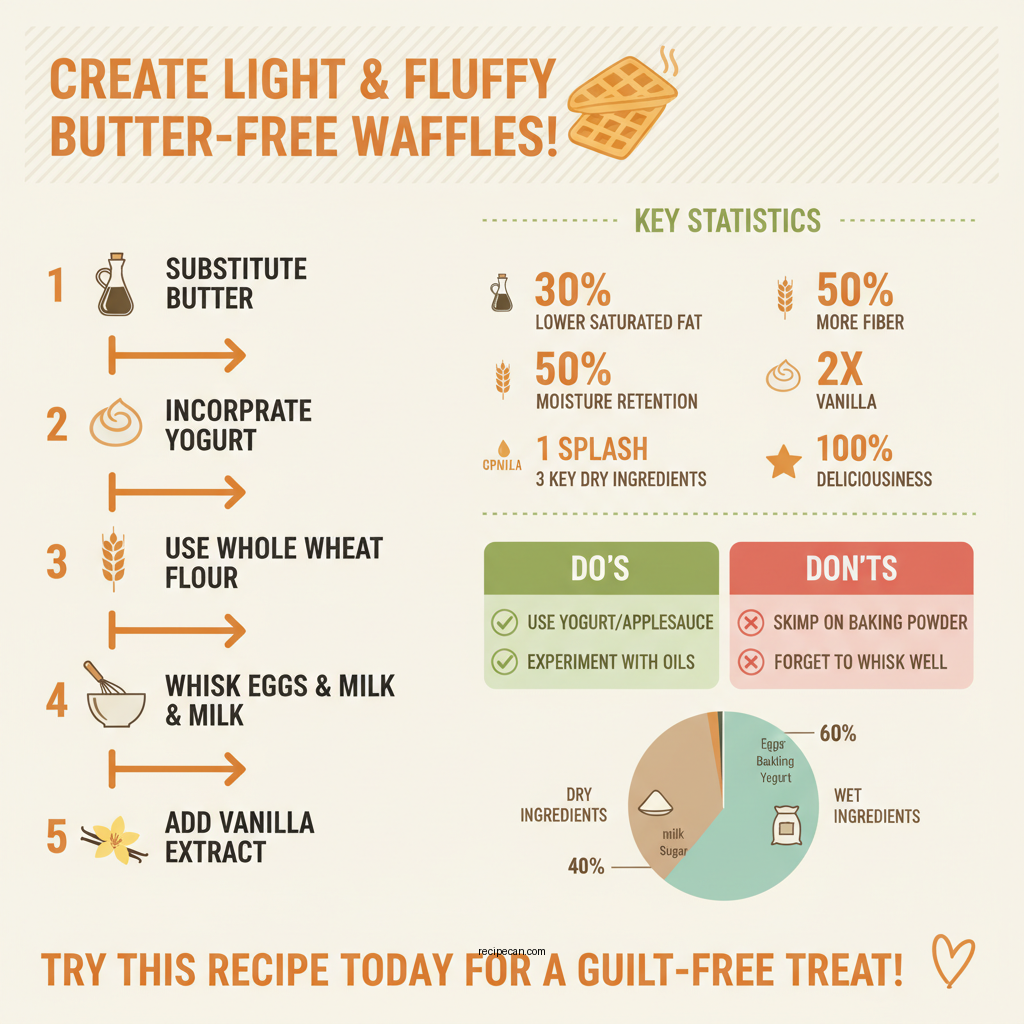 waffle recipe without butter - Data Infographic and Statistics