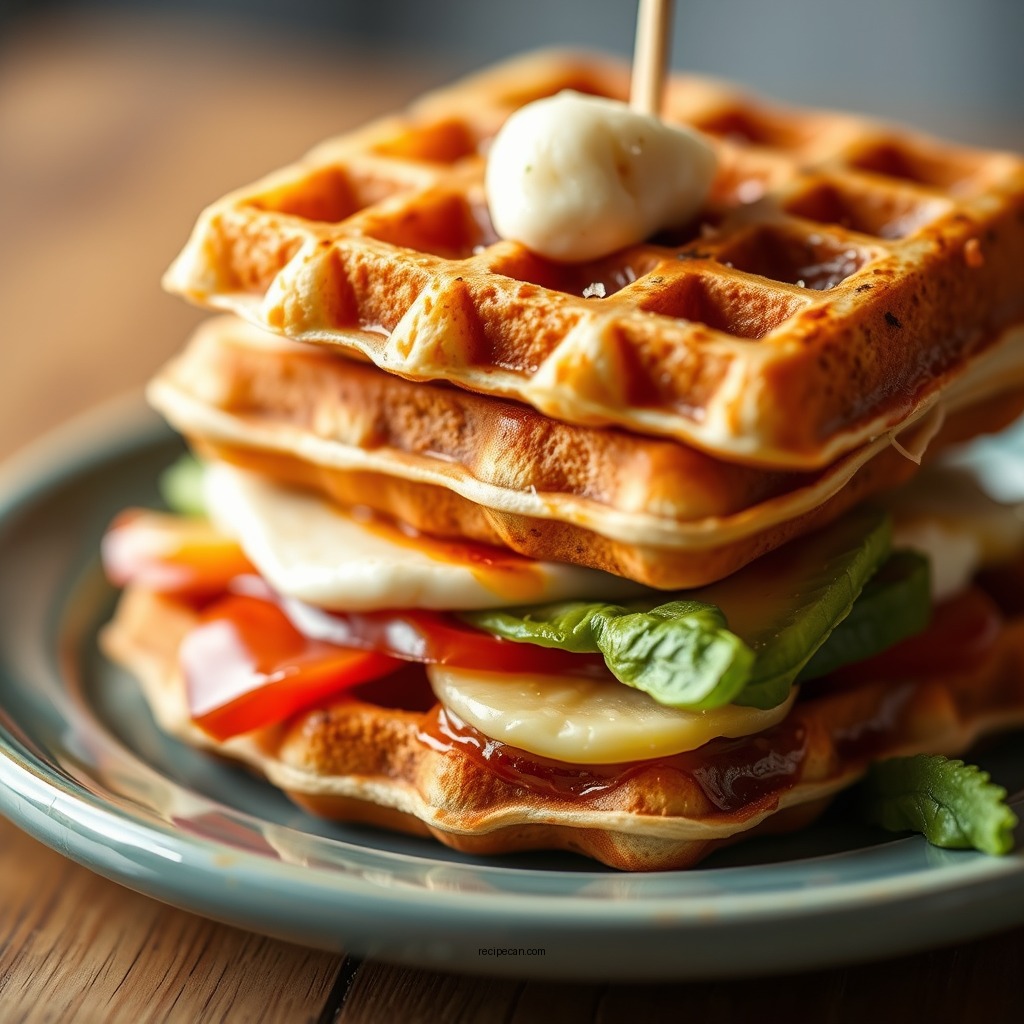 Flavor Combinations to Try - waffle sandwich recipe